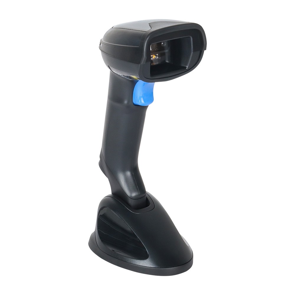 Datalogic 1D/2D Barcode Scanner Reader W/ Base Gryphon Handheld USB GD4590-BK-B