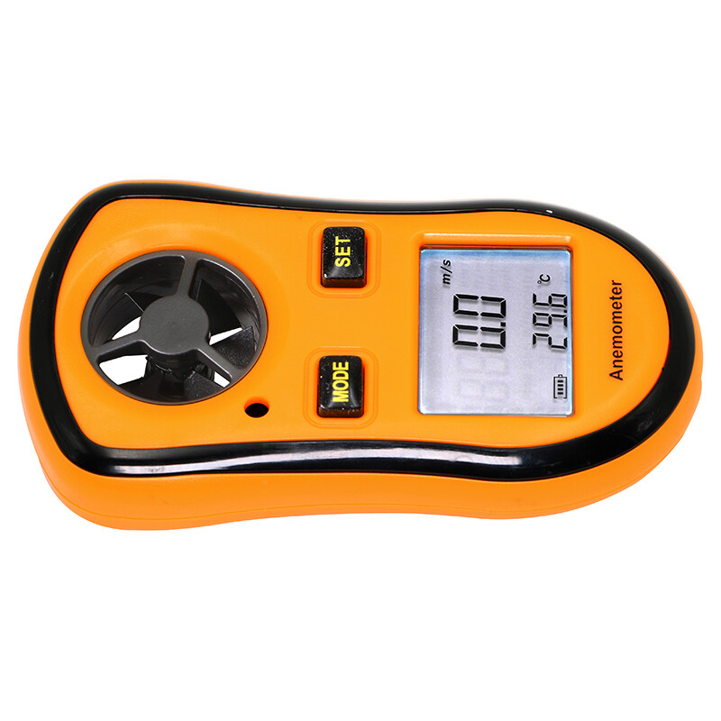 30m/s LCD Hand-held Thermometer Meter Digital Anemometer Wind Speed Meter