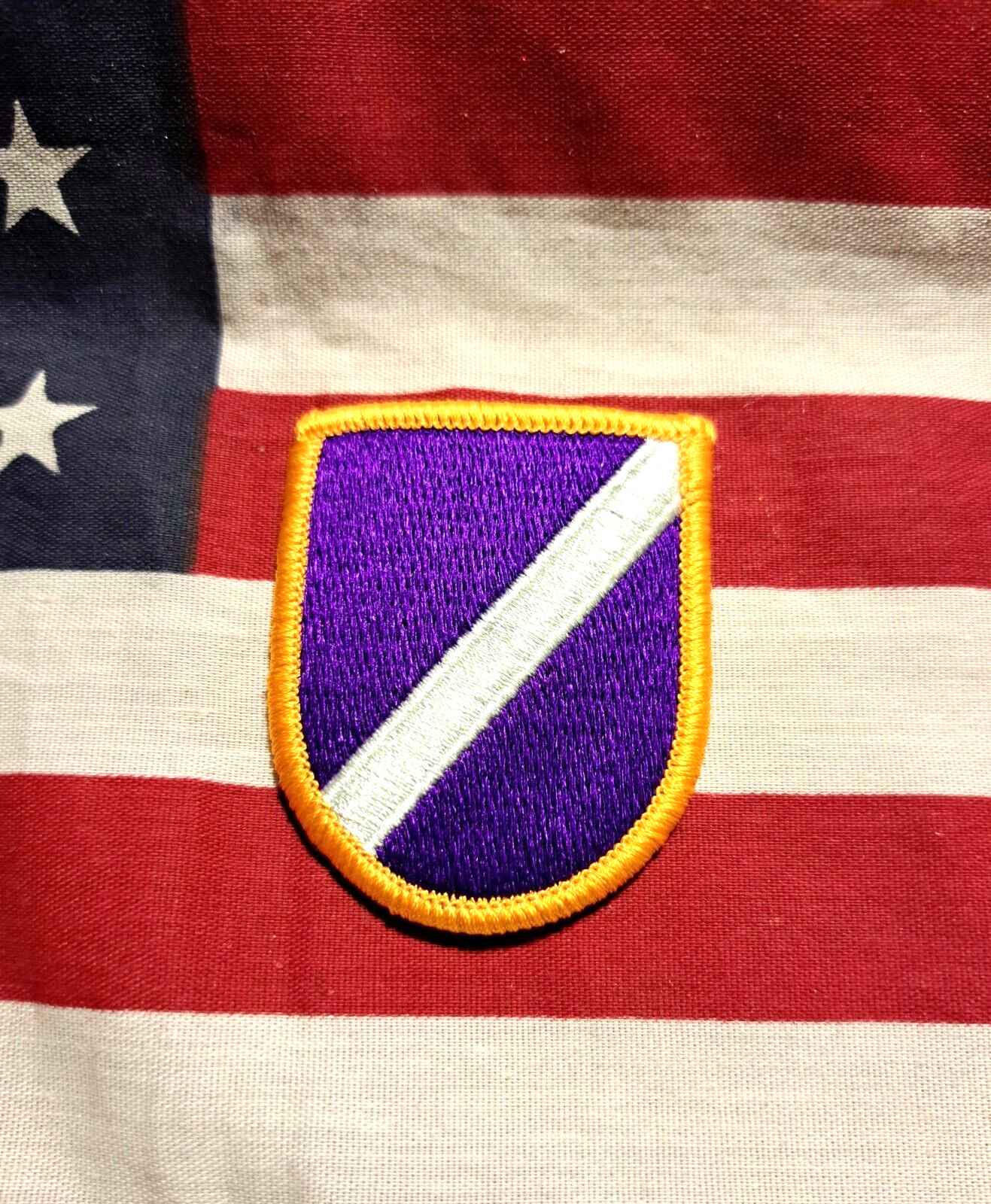 96th Civil Affairs Company A Airborne Beret Flash Patch