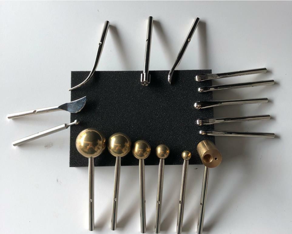 16-Head Cloth Fabric Flower Making Set Soldering Ironing Machine Temp Adjustable