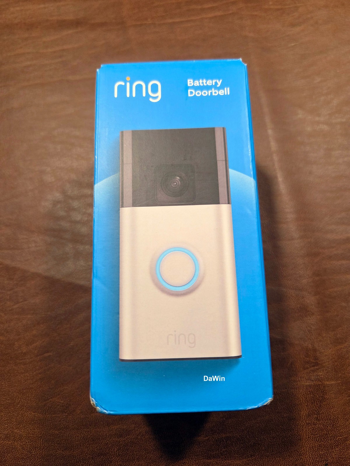 2025 Ring Battery Doorbell, HD Video, WiFi Head-to-Toe, 2-Way Talk, Satin Nickel
