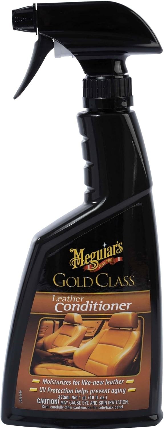 16 Fl Oz Gold Class Leather Spray - Moisturizing Treatment with Easy Application