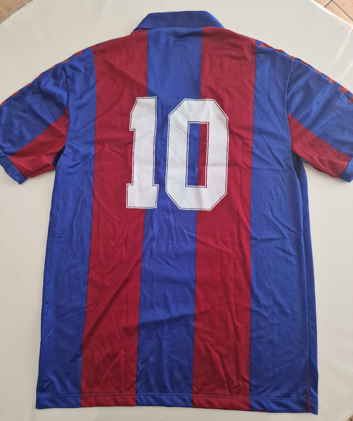 Maradona 10 Barcelona Match Version Shirt 1983 1984 Meyba Home Size XG