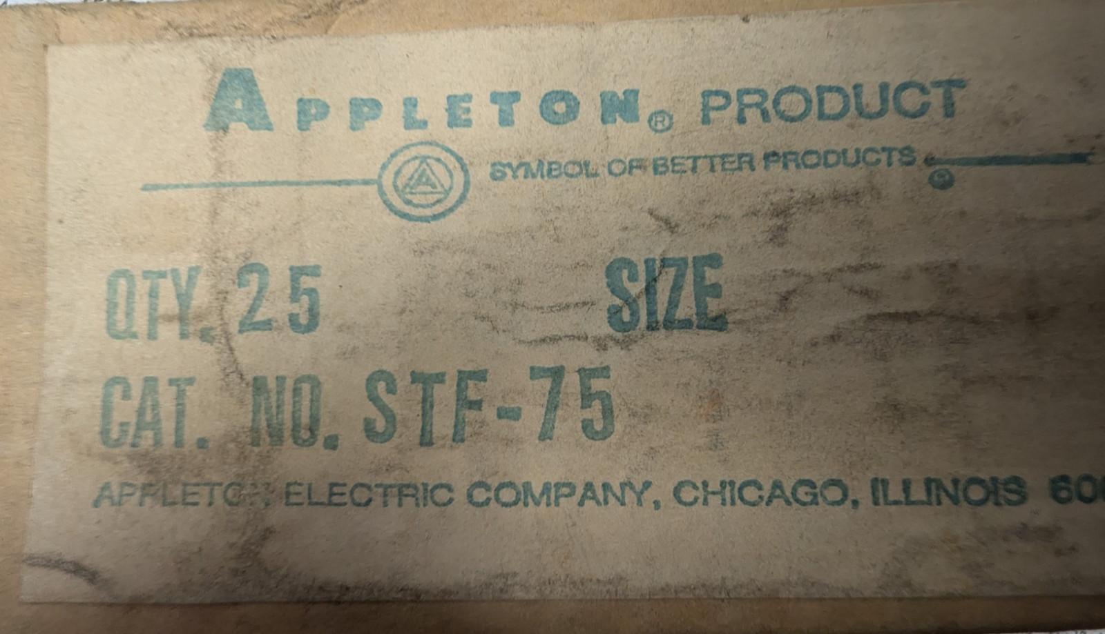 Appleton STF-75, Liquidtight Grounding Ferrule, 3/4", Steel