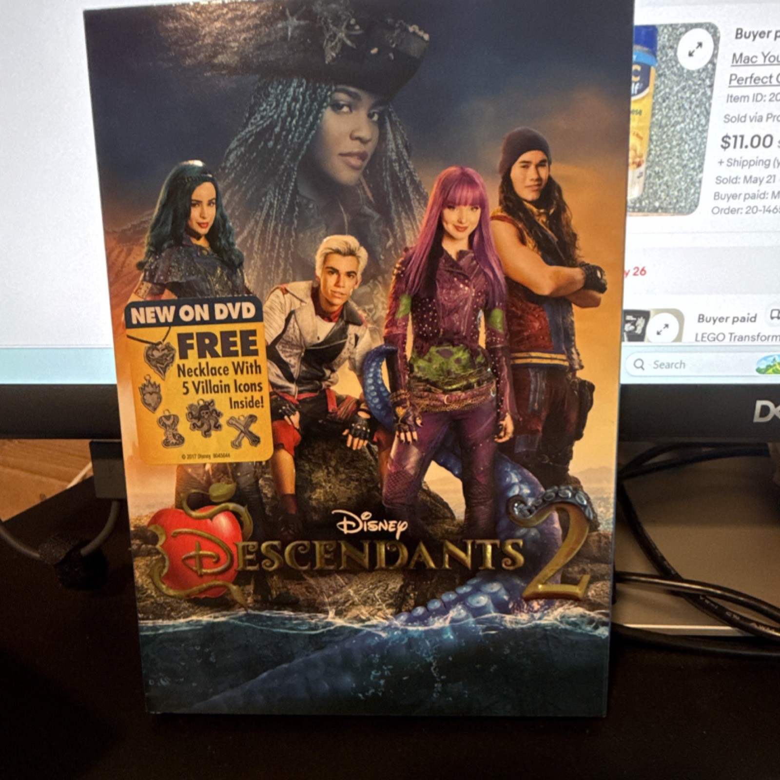 Disney Descendants 2 DVD Widescreen Bonus Features Family Fantasy Movie