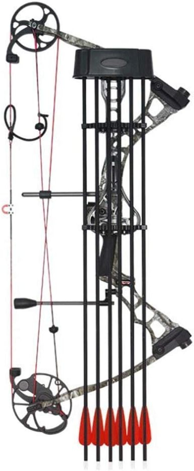 6 Arrow Archery Quiver Holder Quick-Release Compound Bow Arrow Holder