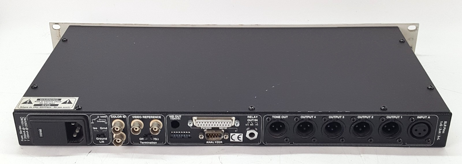 Brainstorm Electronics SR-15+ Time Code Distripalyzer Analyzer Distributor
