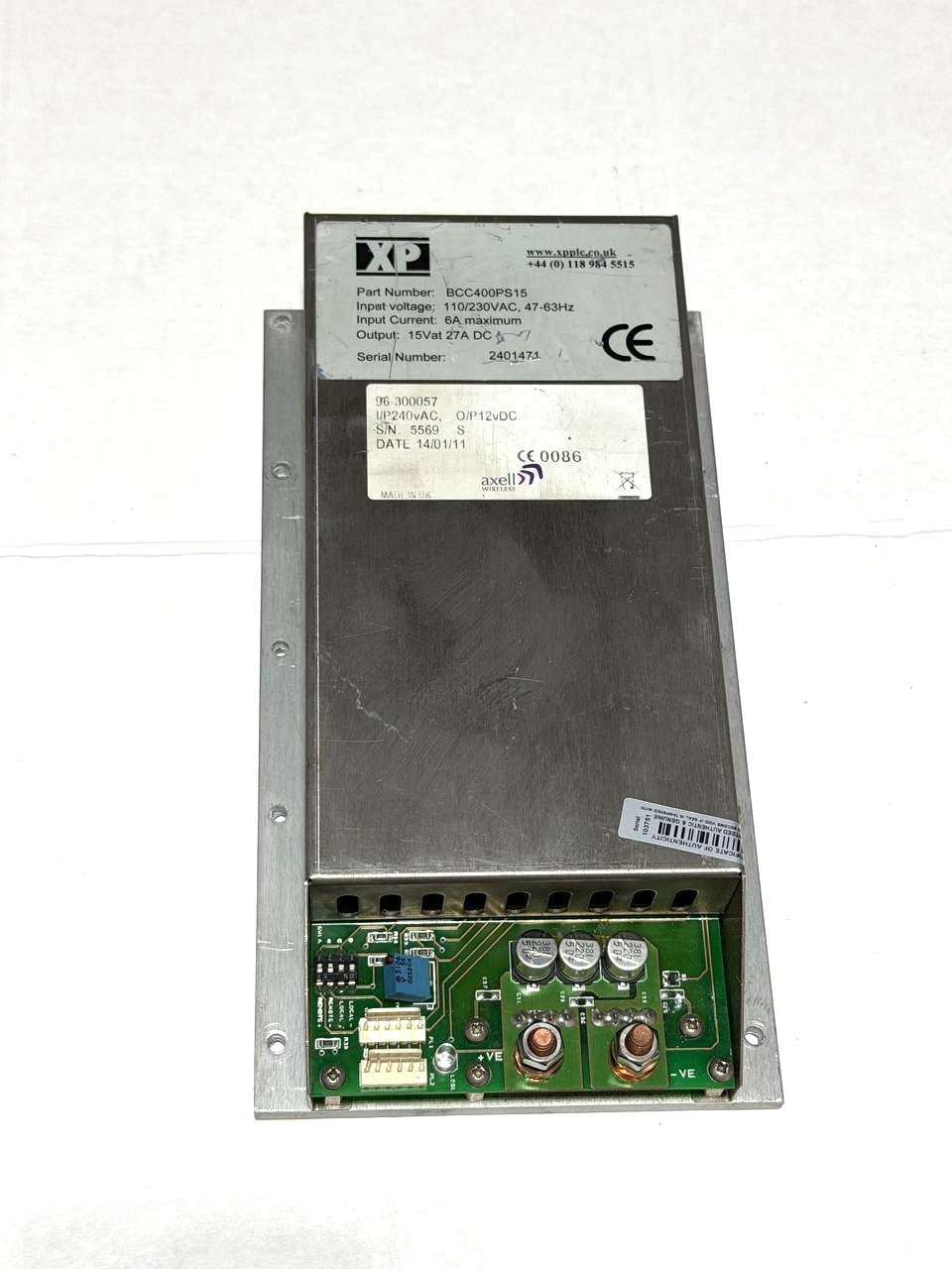 XP Power Supply BCC Series BCC400PS15