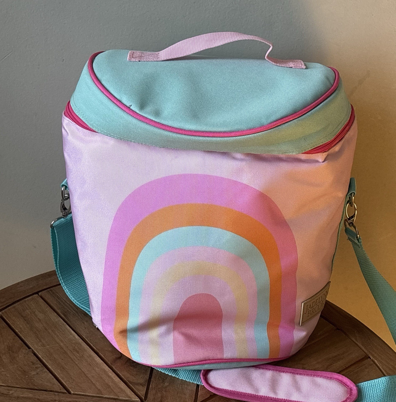 NWT Jadelynn Brooke Insulted Cooler Bag Travel Vacation 13”x15”x6”