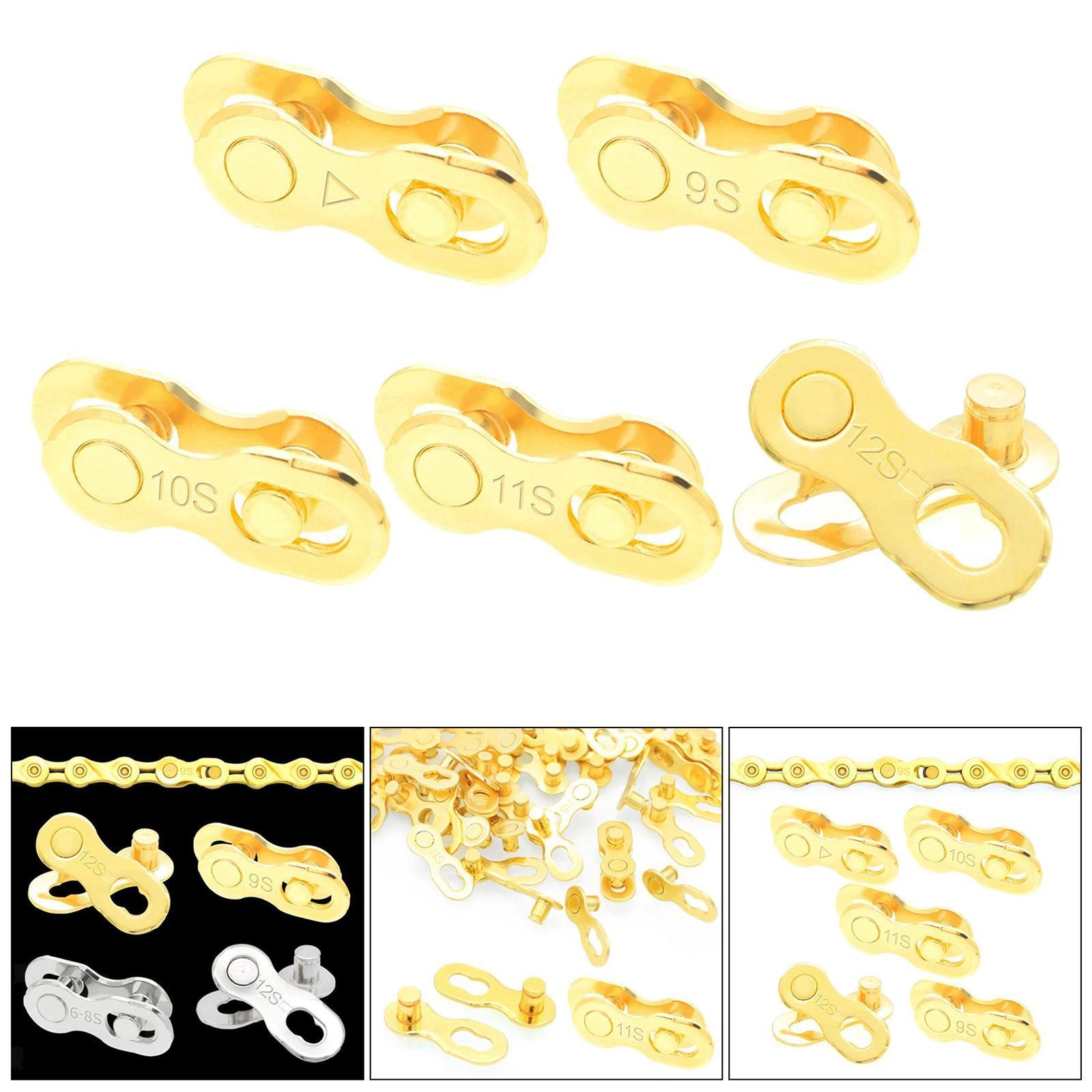 Universal Steel Bibike Chain   Links Joint Hook for 8 9 10 12 Speed