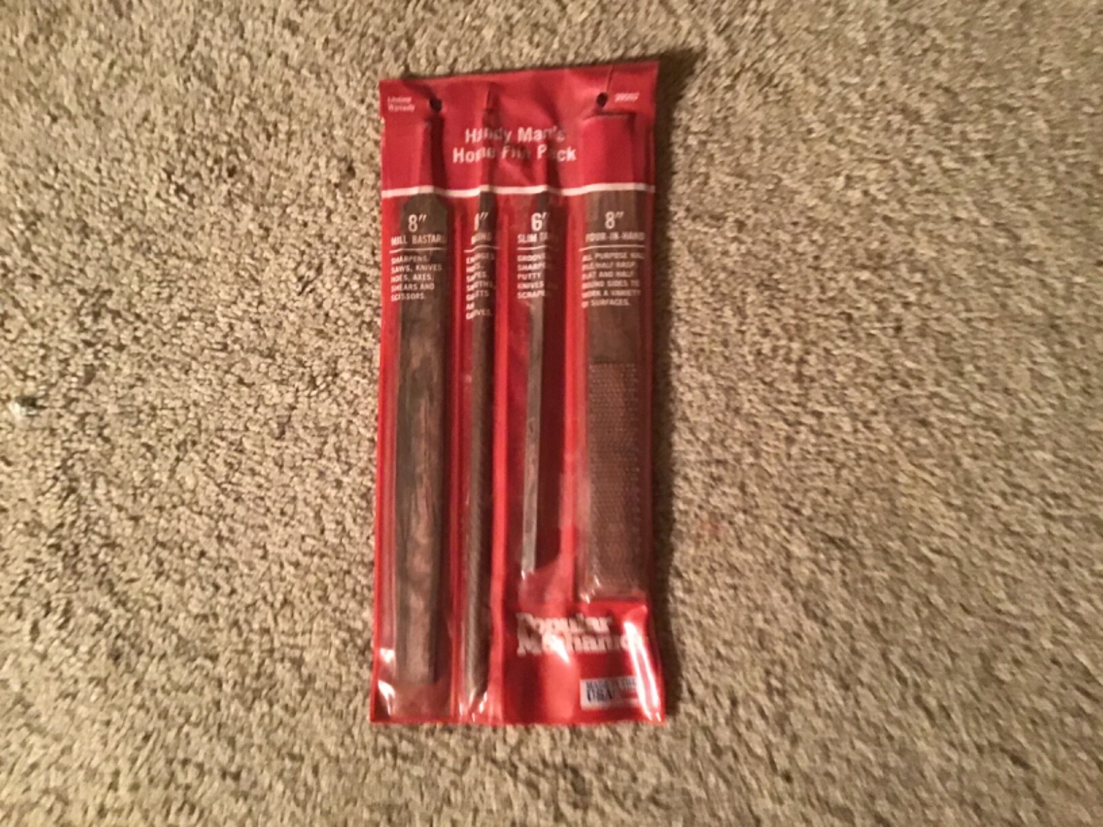 Vintage 4 pc Popular  Mechanics USA 4 Pack Handy Man's HOME FILE PACK 39502