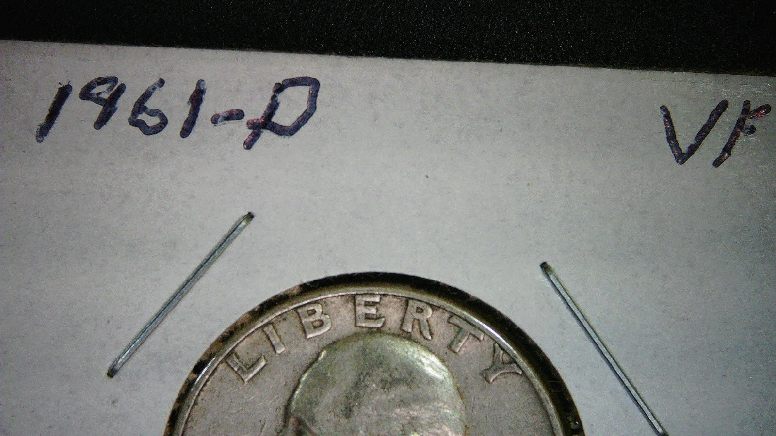 1961-D 90% Silver Washington Quarter