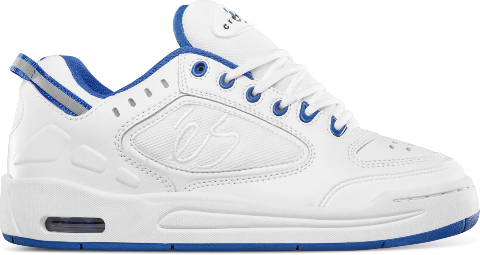 eS Creager Shoes (White/Blue) FREE USA SHIPPING