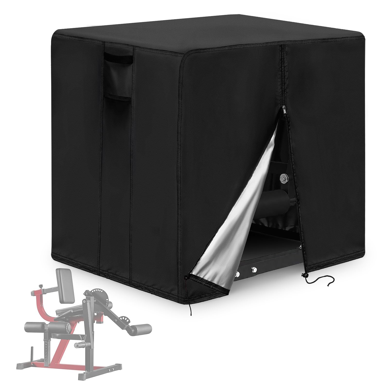 Leg Extension and Curl Machine Cover,Heavy Duty Waterproof Leg Press Machines...