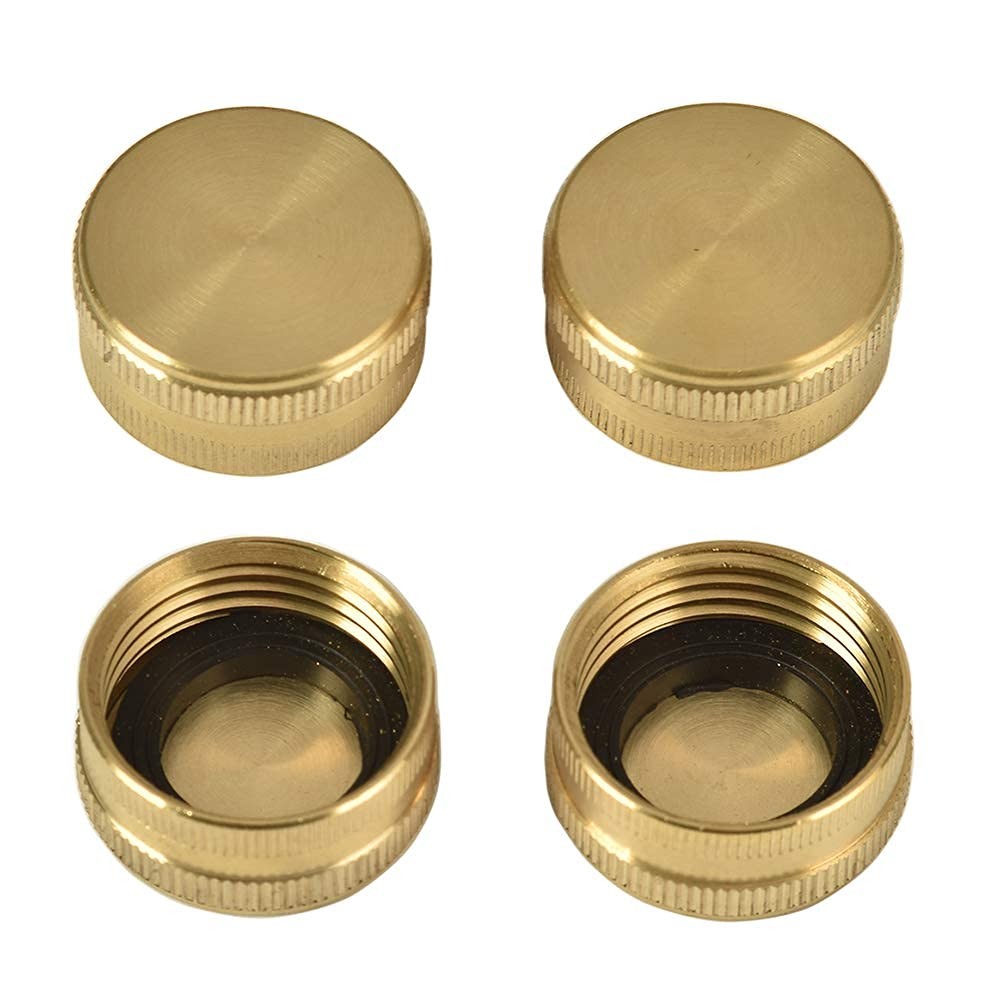 Sanpaint,3/4 Inch Garden Hose End Caps, Female Cap, Female(4 Pack), Cap