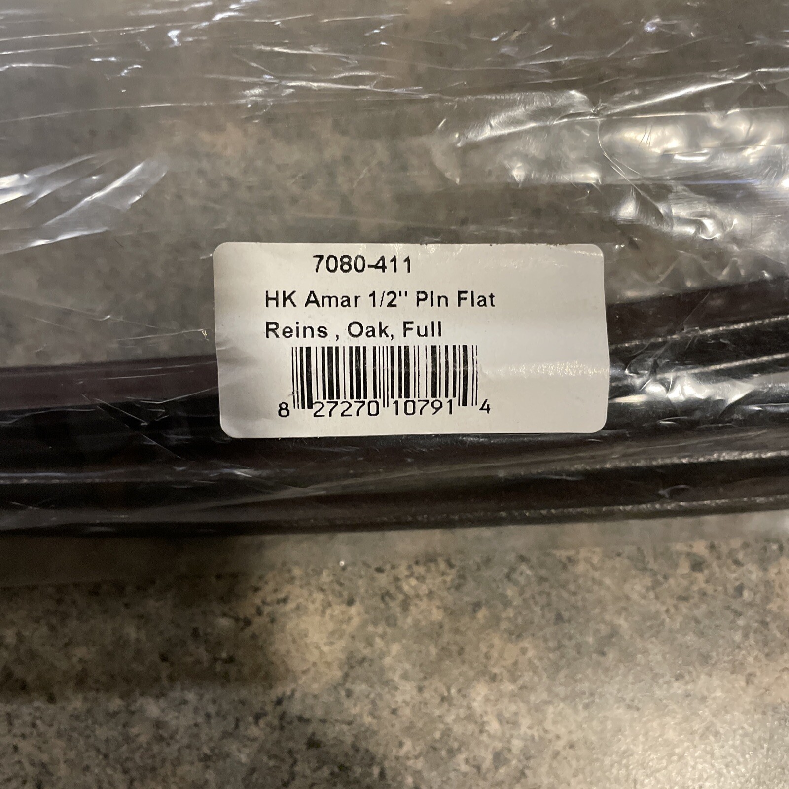 New Harmohn Kraft Americana 7080-411 Full Oak HK AMAR 1/2” Plain Flat Reins