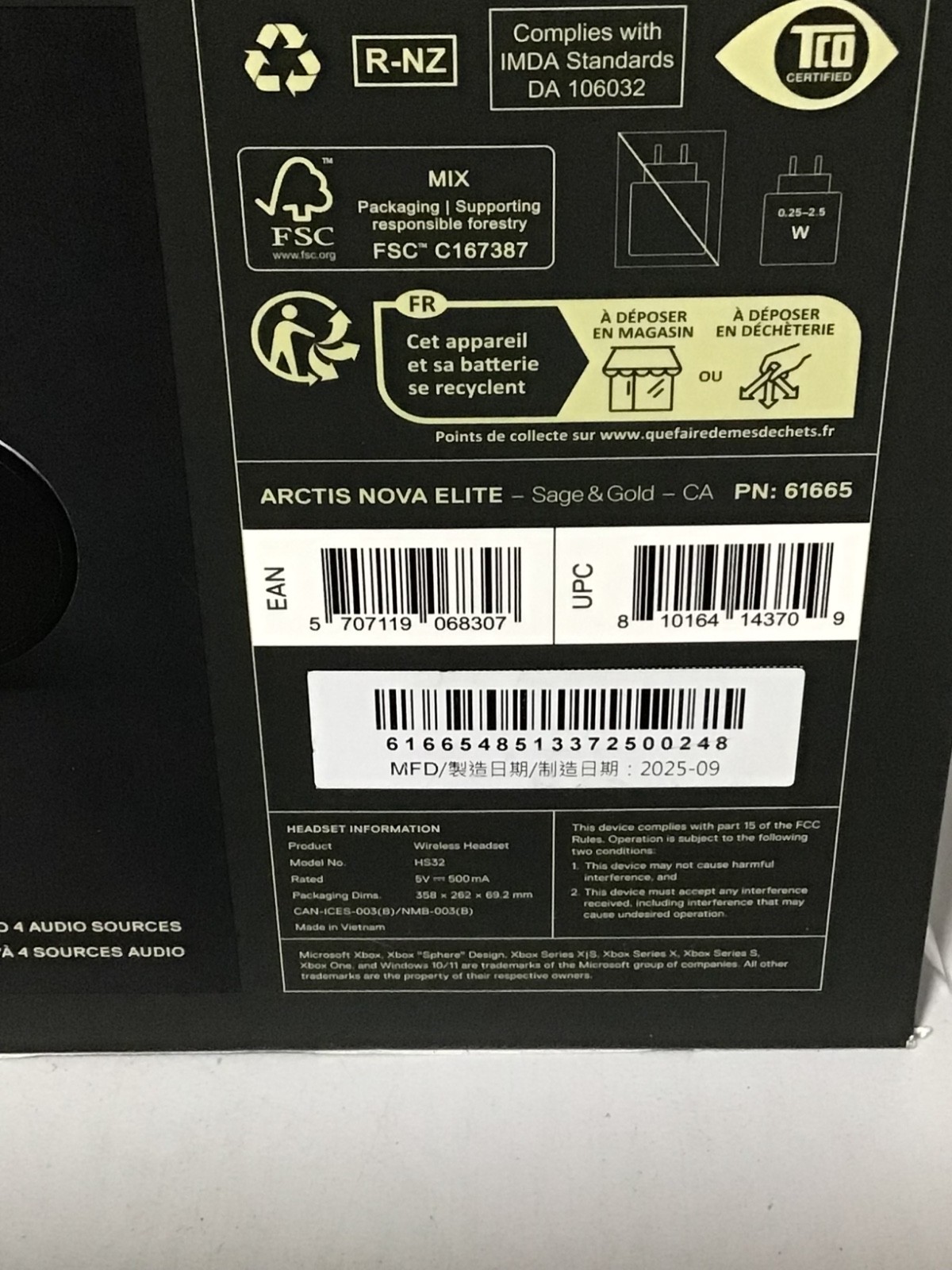 Steelseries Arctis Nova Elite Wireless Gaming Headset