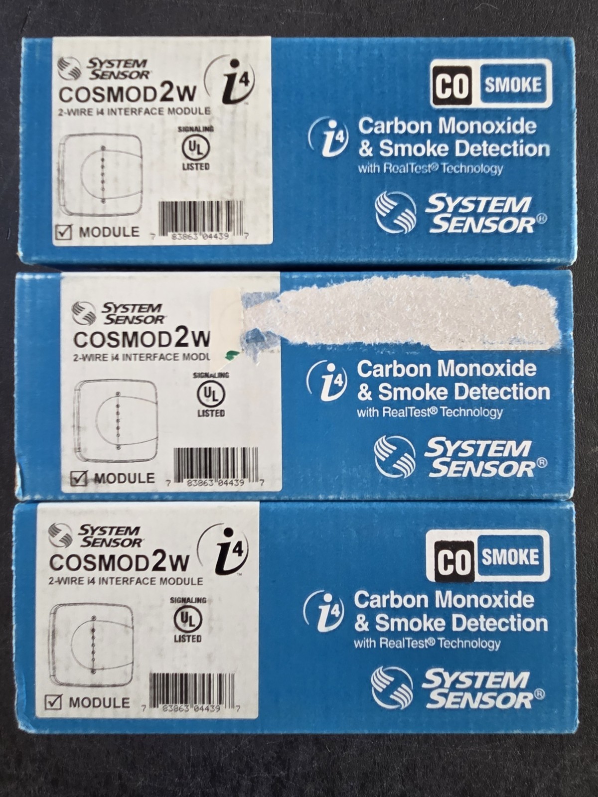 SYSTEM SENSOR COSMOD2W 2-WIRE INTERFACE MODULE - BRAND NEW - 3 AVAILABLE