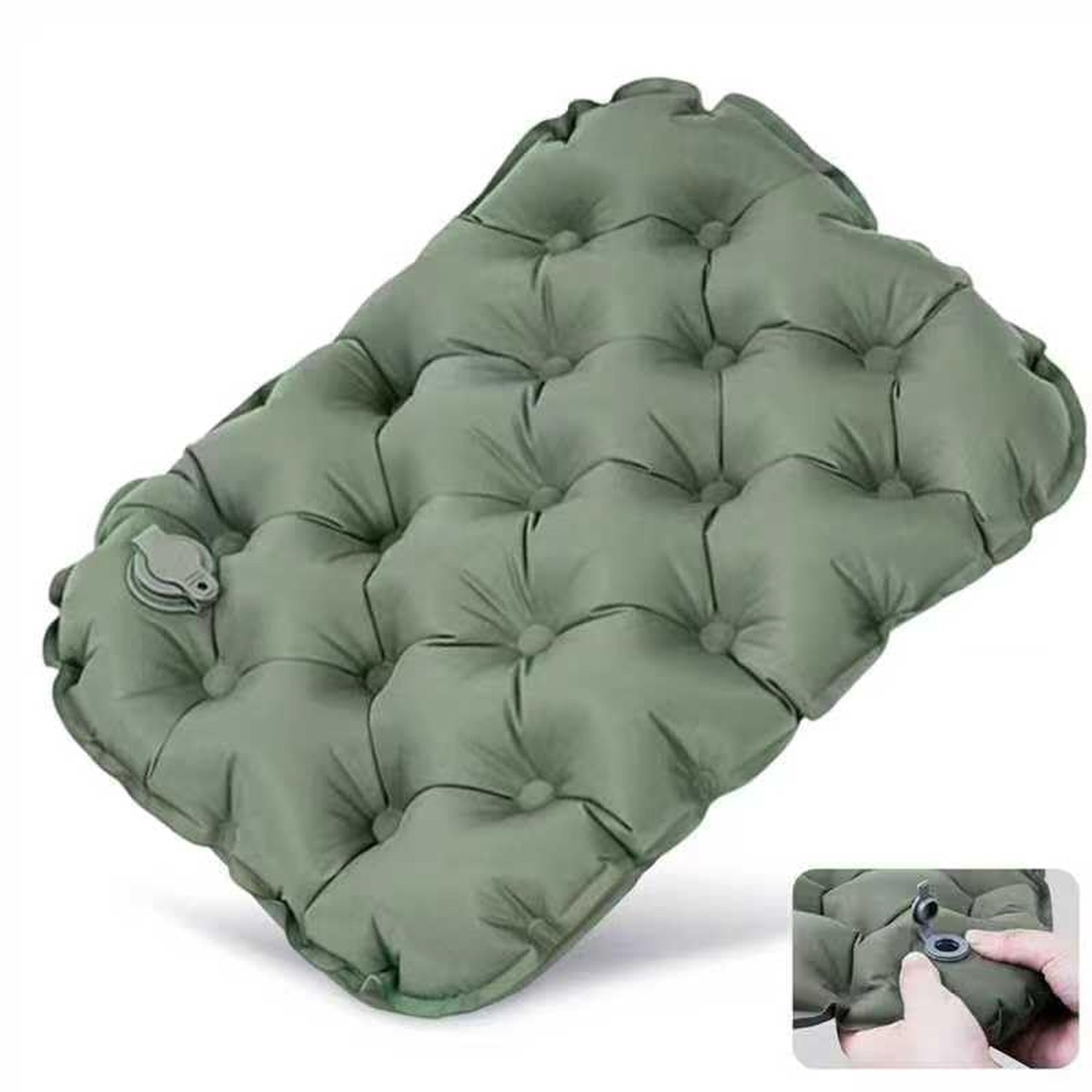 Lnflatable Cushion Portable Air Sitting Pad for Stadium Camping Travel Office...