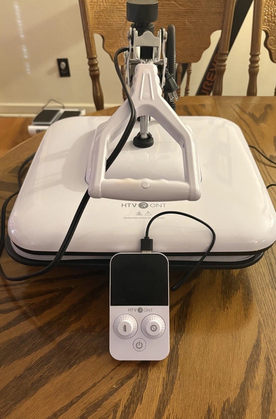 Heat Press Machine Digital Sublimation 15”x15” (Used/Good Condition)