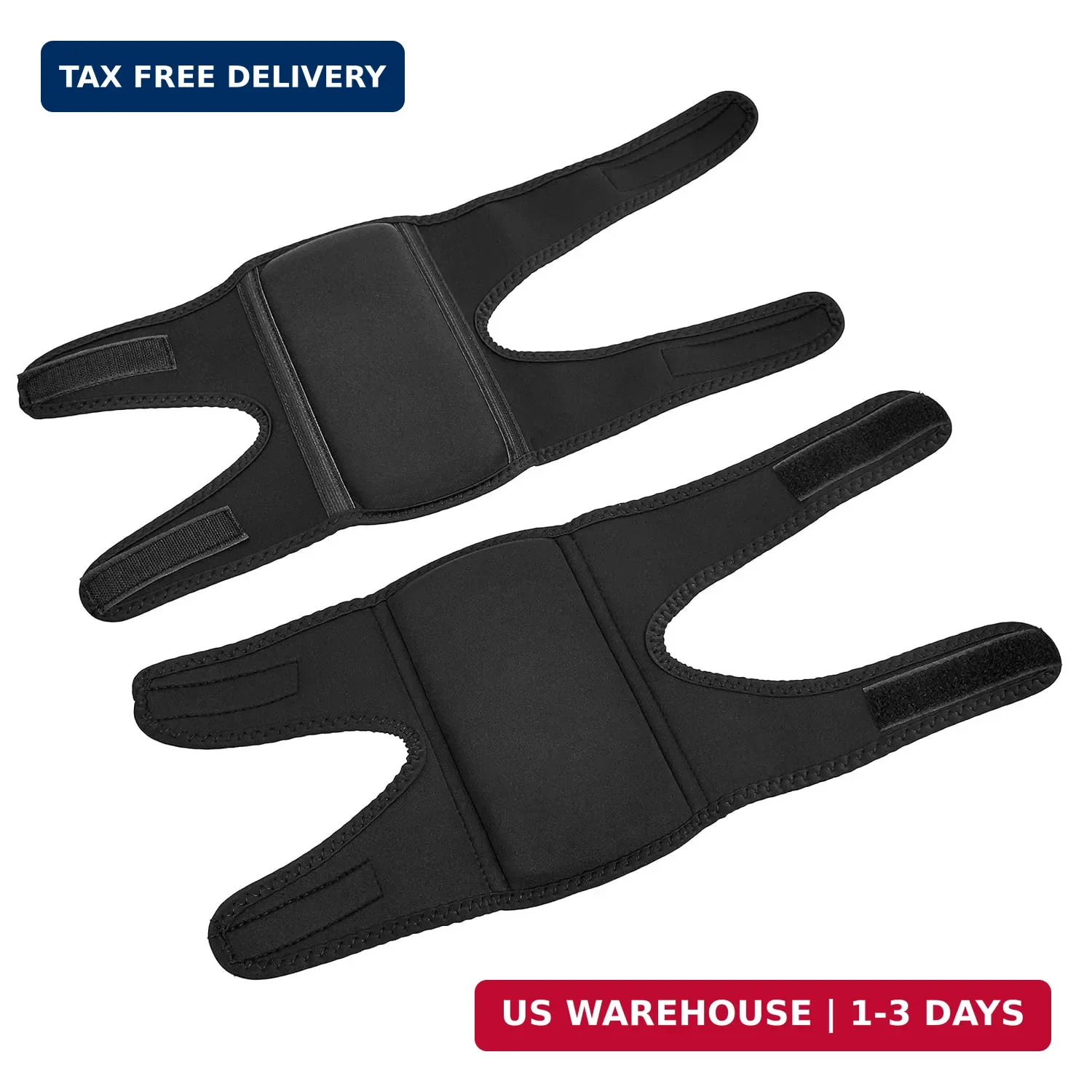 Amazon Basics Over/Under Knee Pads with Foam Padding for Kneeling, Indoor and Ou