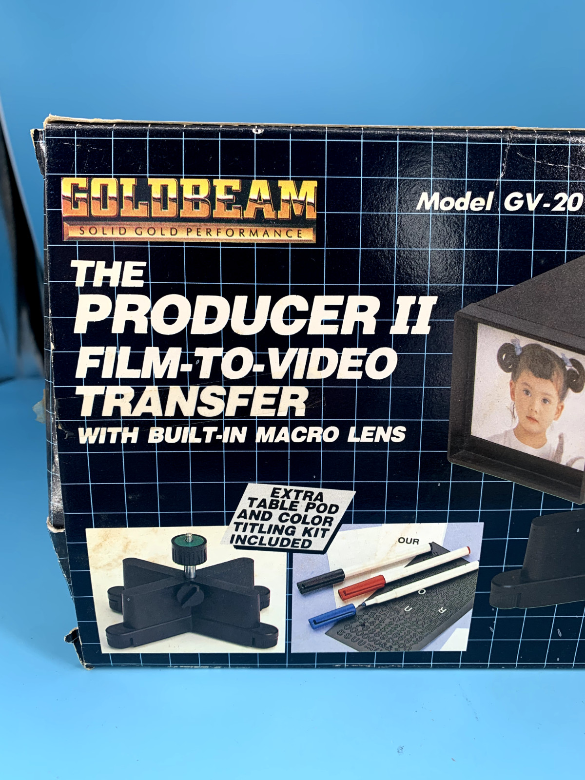 Film To Video Transfer Movie Editor Goldbeam The Producer II Model GV-20