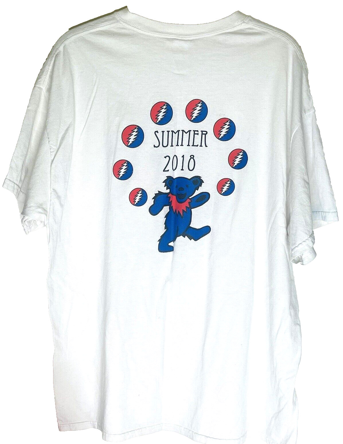 Steal Your Jerry Face T-Shirt Double Sided Summer 2018 Dancing Bears Size XL