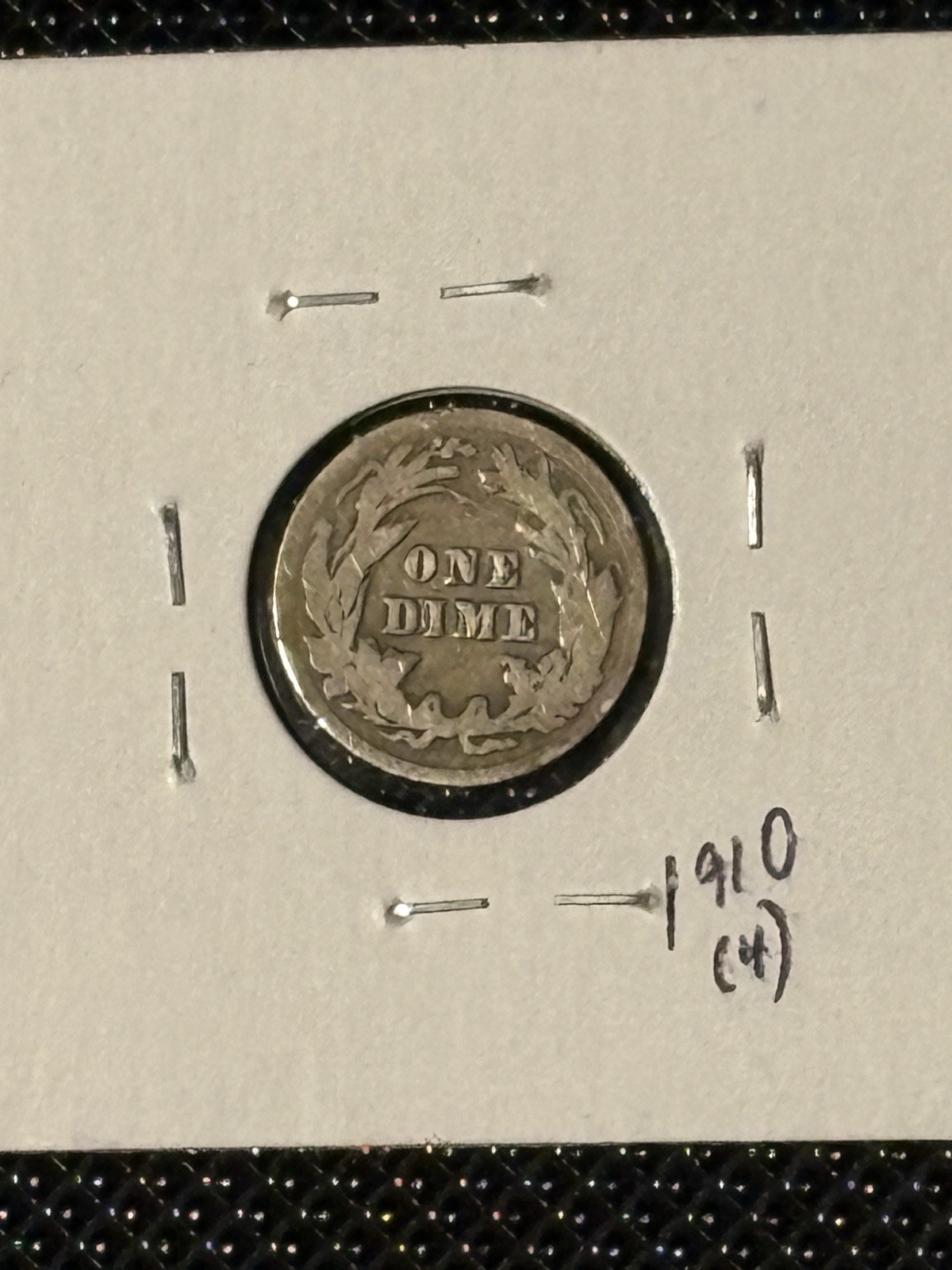 1910 Barber Dime
