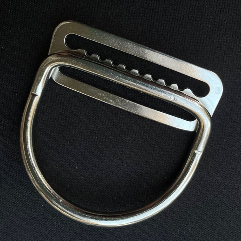 Clip Diving D-ring Webbing Keeper Clip D-Ring For 5cm Width Webbing 1pc