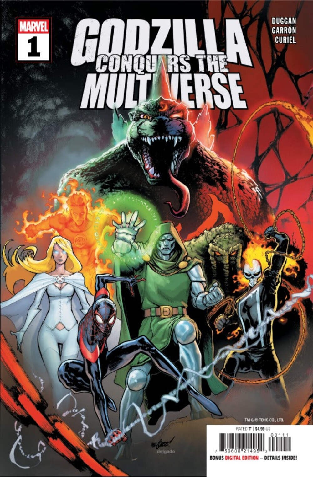 Godzilla Conquers The Multiverse #1 David Marquez Main (07/22/26)