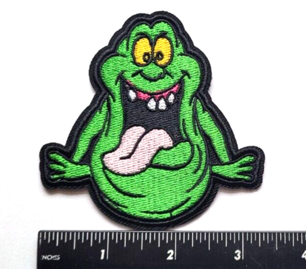 🔥Slimer Ghost Ghostbusters Classic Movie Character Embroidered Iron On Patch