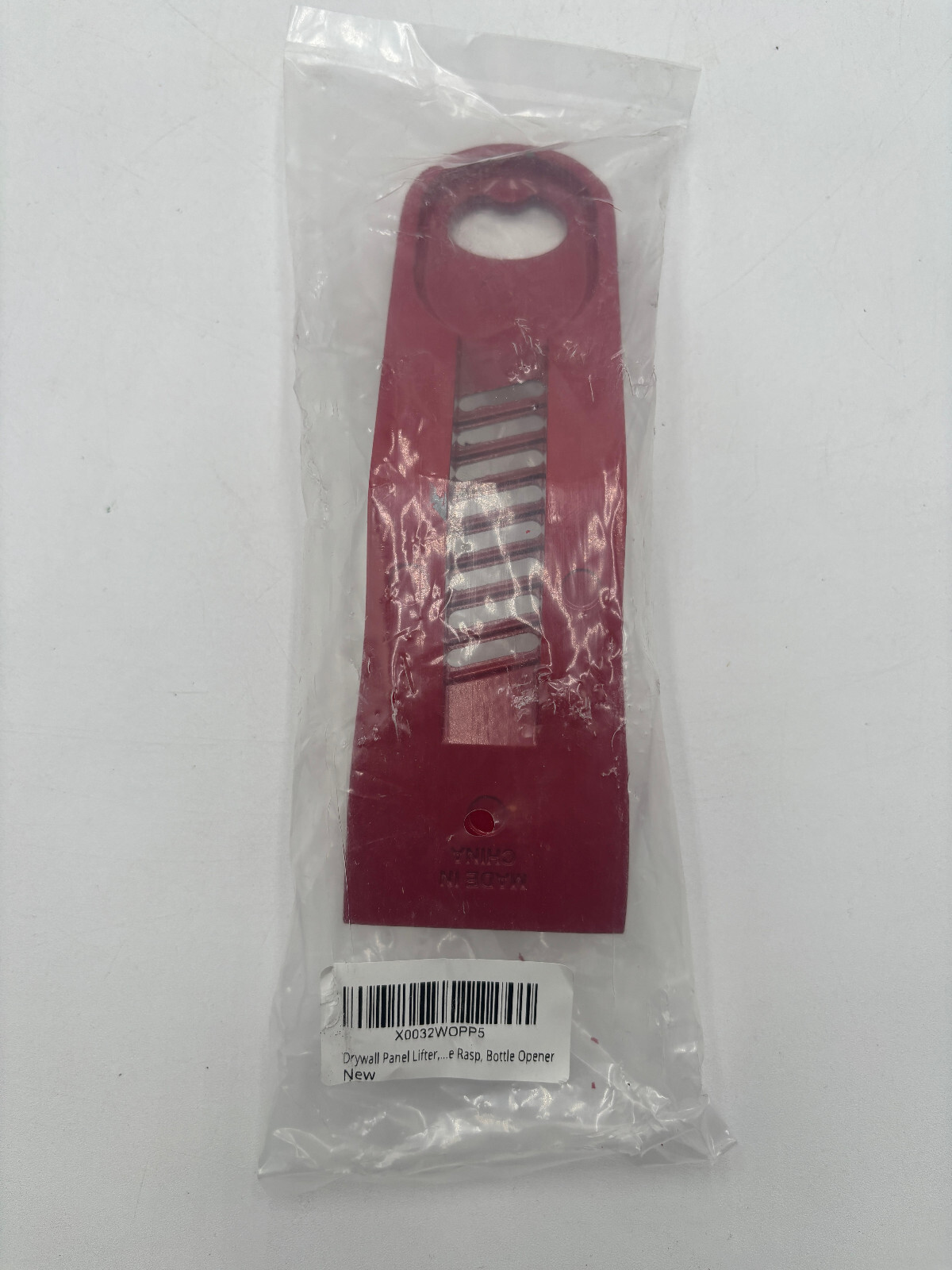 Drywall Panel Lifter Rasp with Bottle Opener