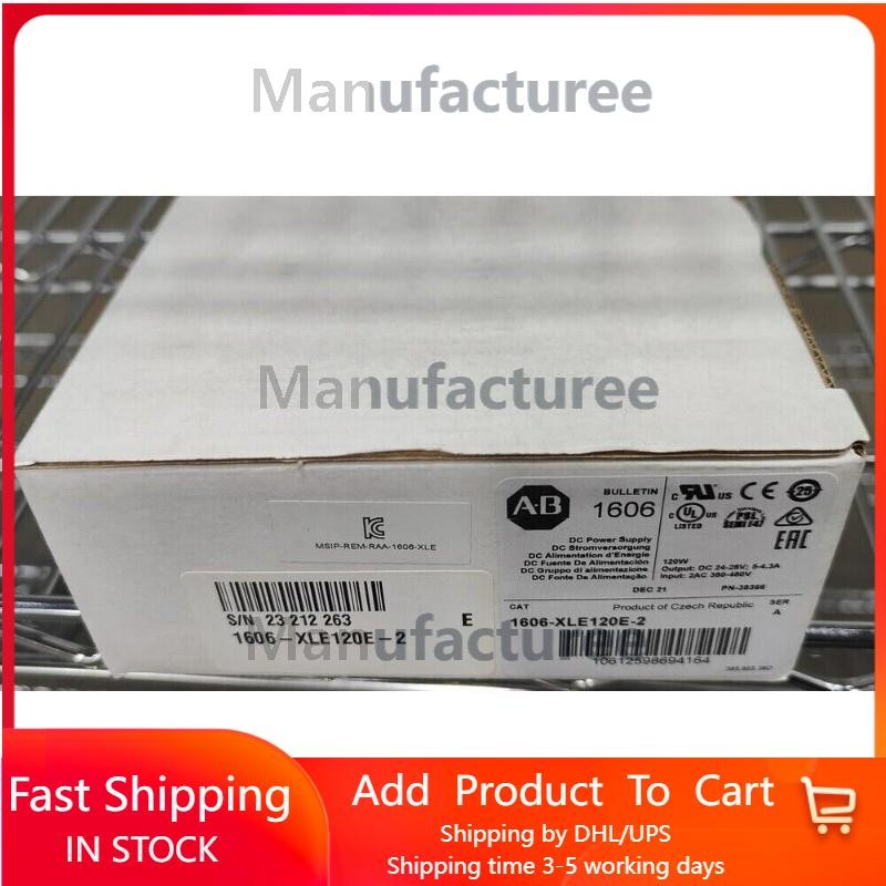 1606XLE120E2 NEW Allen Bradley 1606-XLE120E-2 Power Supply US Free Tax