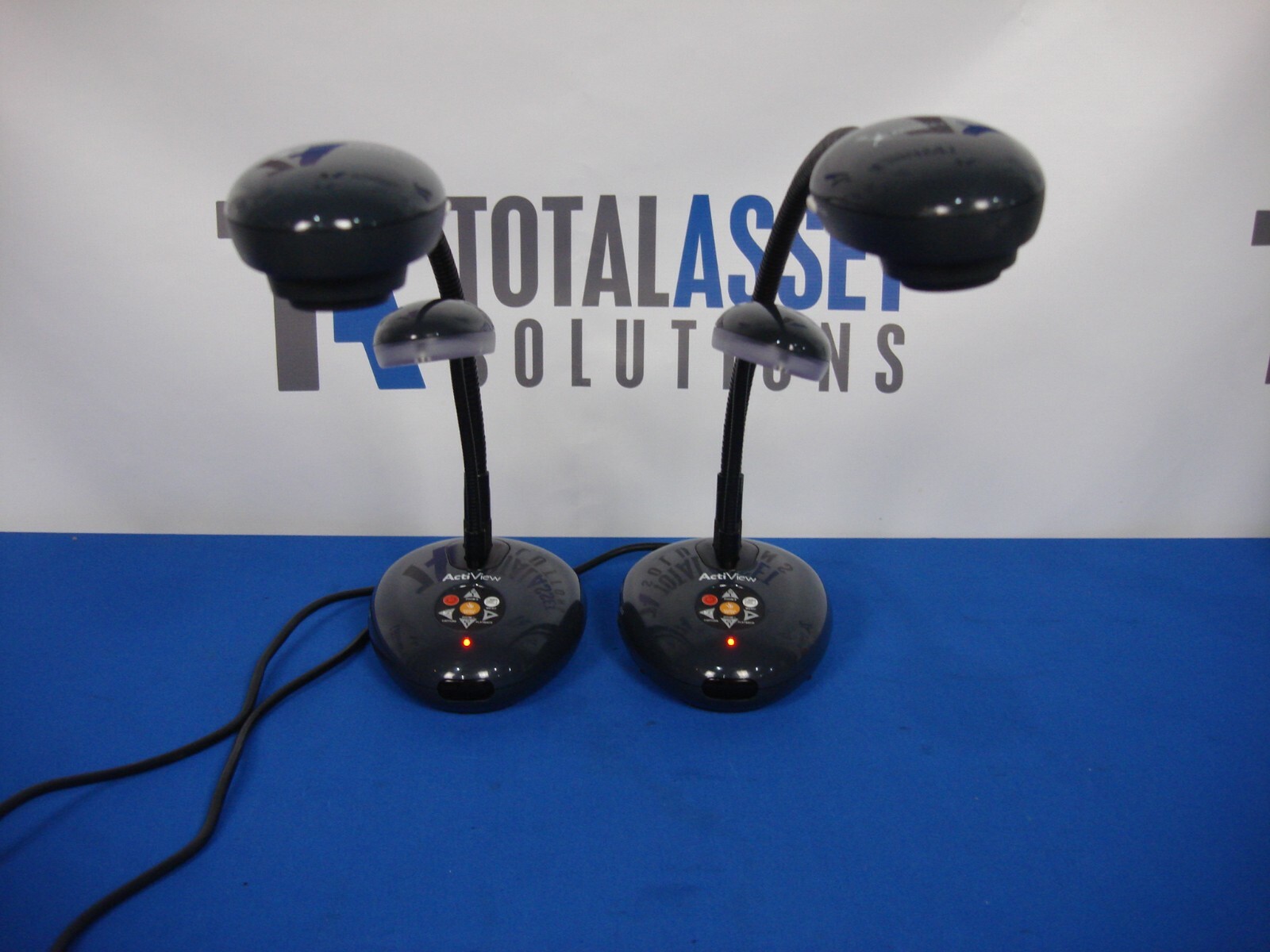 PROMETHEAN ACTIVIEW AV322 DOCUMENT CAMERA VISUAL PRESENTER LOT OF 2