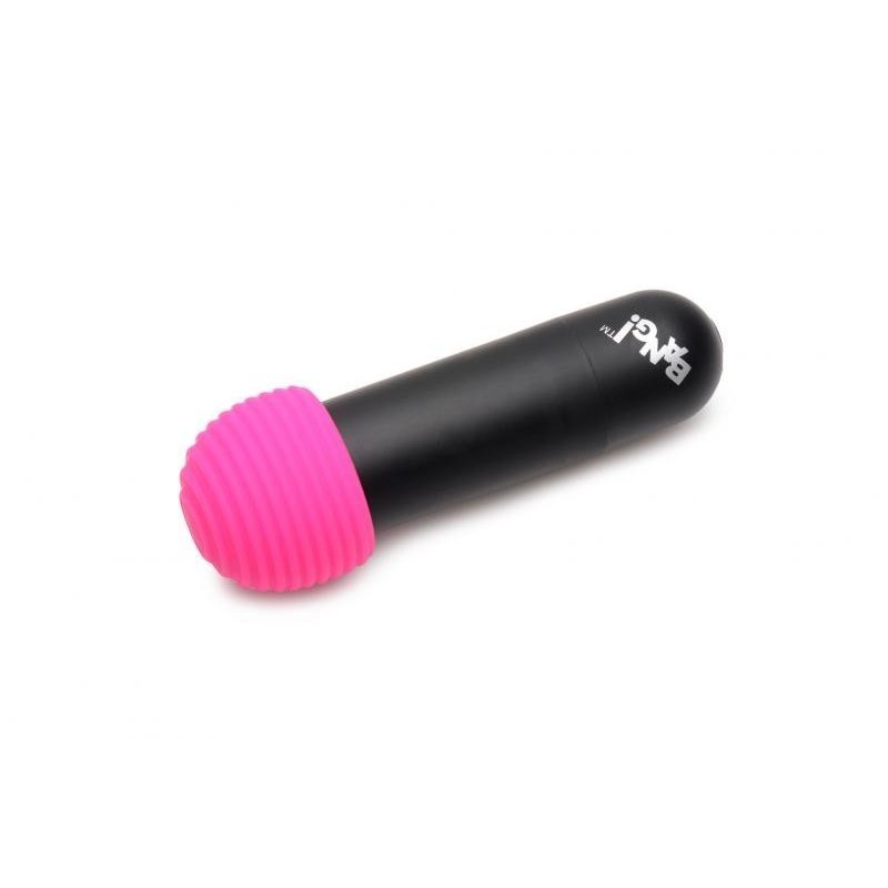 Bang Rechargeable Bullet Vibrator with 4 Glow Attachments