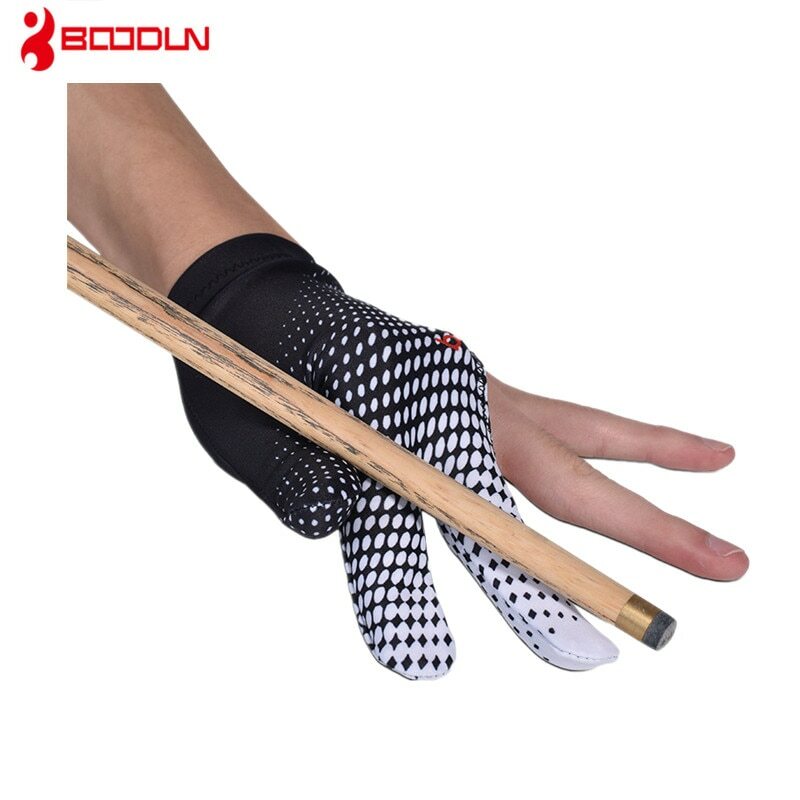 High Quality Bodybuilding Gym Glove Billiard 3 Fingers Gloves Snooker Gloves