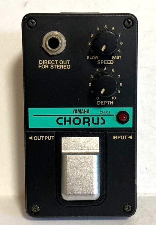 [Near mint] Yamaha CH-01 Chorus Guitar Effects Pedal From Japan Free Shipping