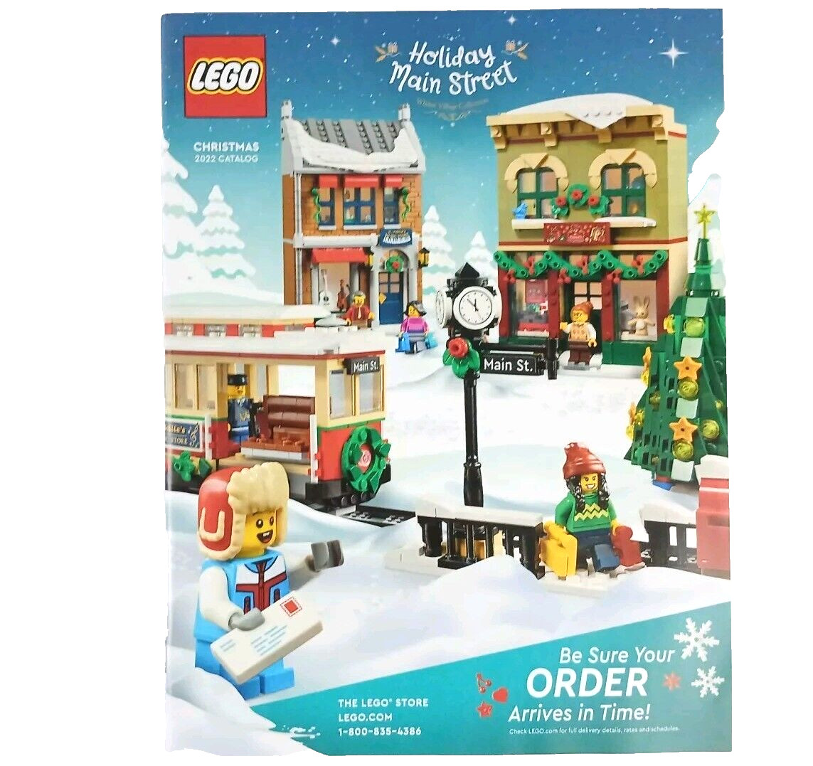 LEGO® Christmas Holiday 2022 Retail Toy Catalog 51 Page Magazine Out of Print