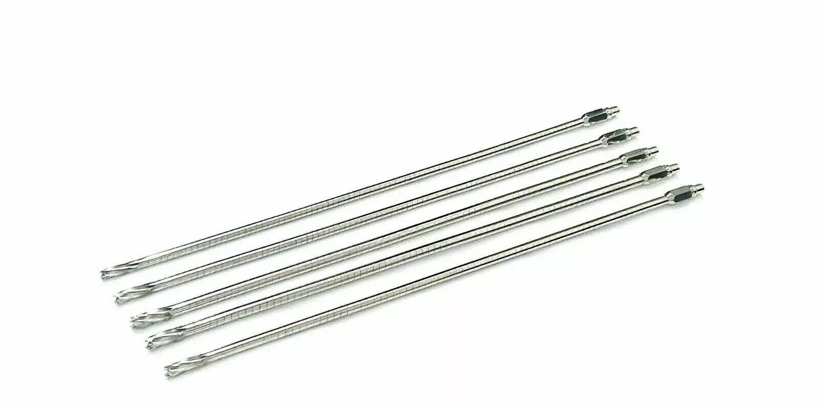 Orthopedic Cannulated Flexible Reamer 6mm to 13mm Lot of 8pcs Stainless Steel