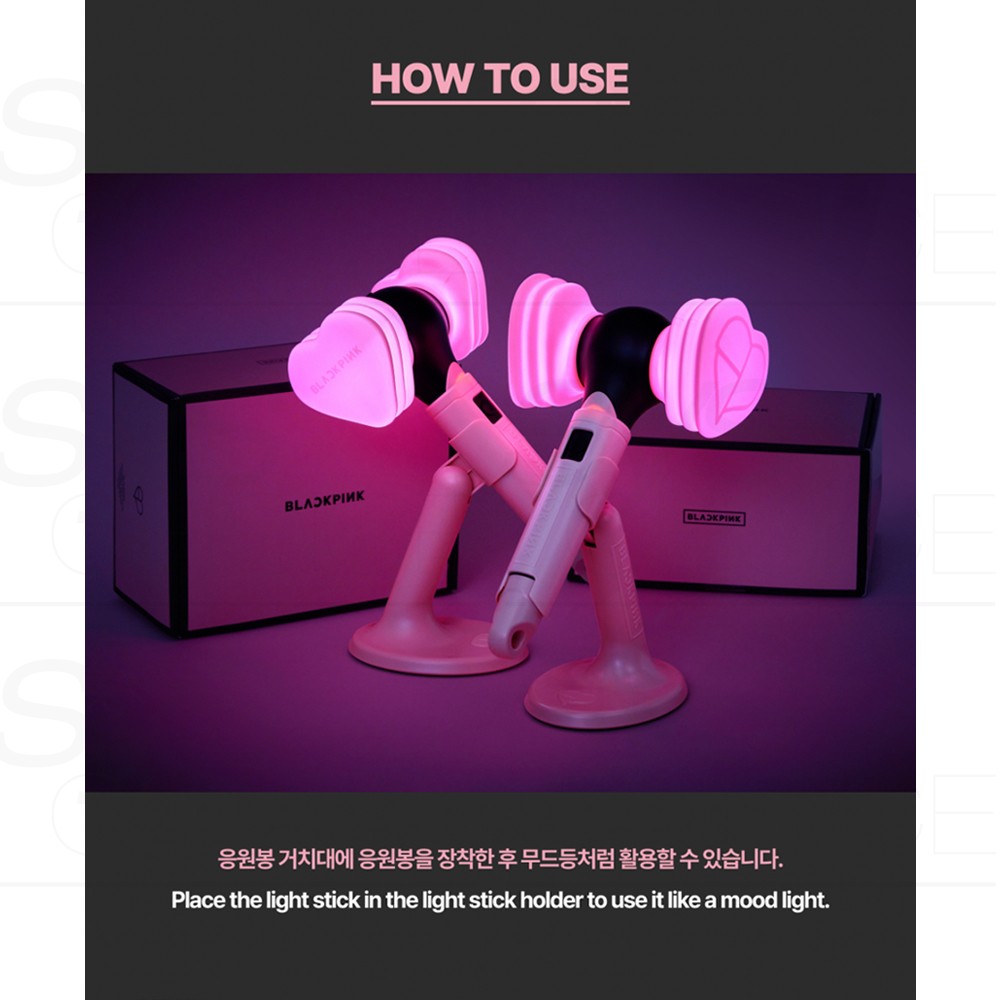 BLACKPINK Official Goods Light Stick Special Edition CUSTOM KIT + Tracking Num