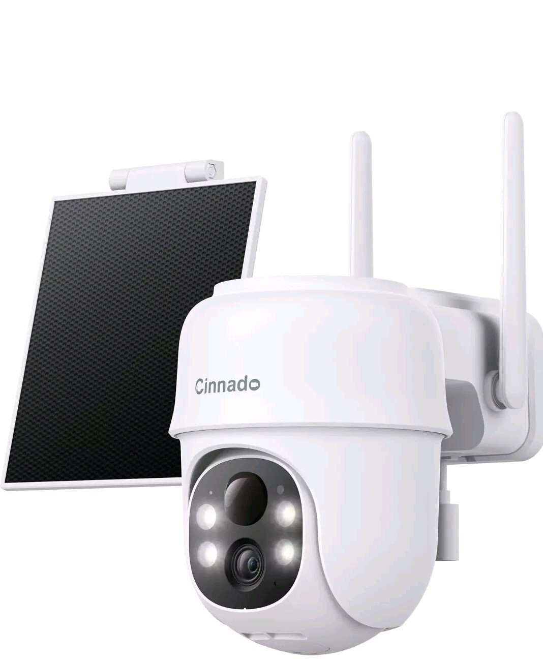 Wireless Outdoor Security Camera: 2K, Solar/Battery Powered, Alexa Compatible