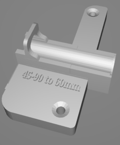 45-90 to 60mm Cut off Trimming Jig Brass Case Tooling