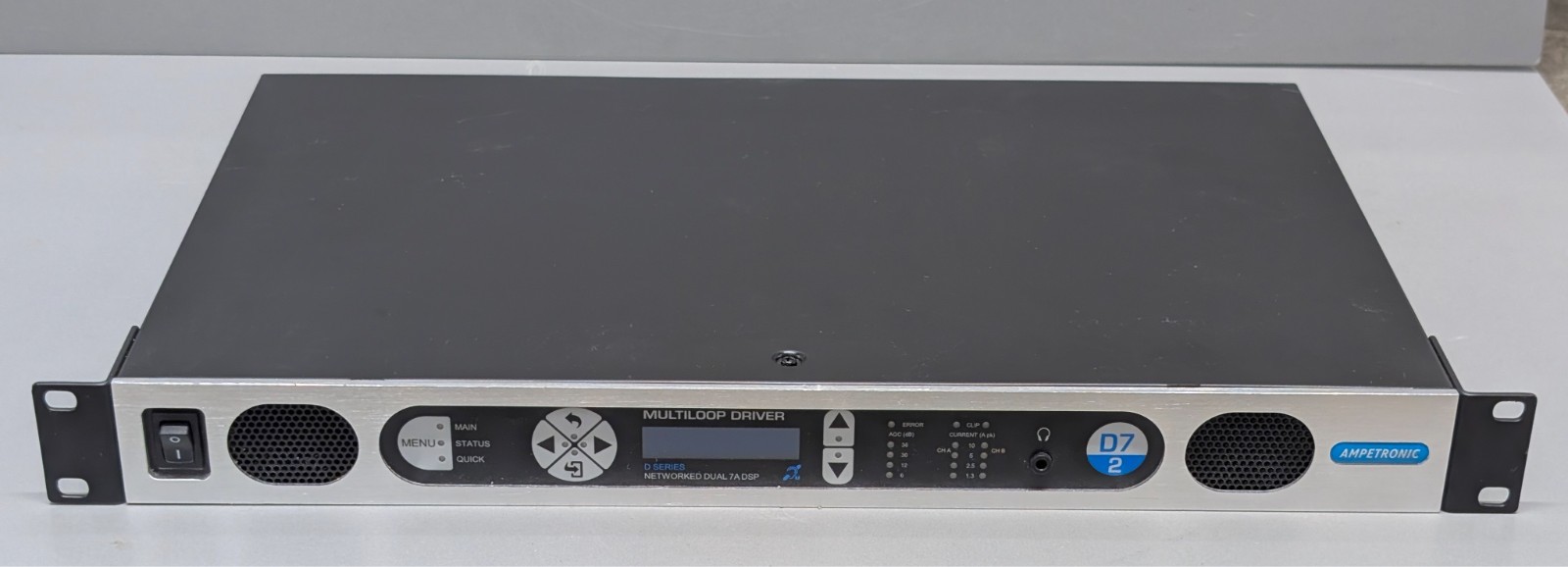Ampetronic D7-2 networkable multiloop D-series hearing loop driver WARRANTY
