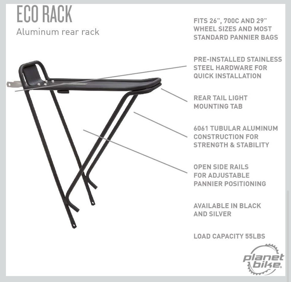 Lightweight Bike Rack