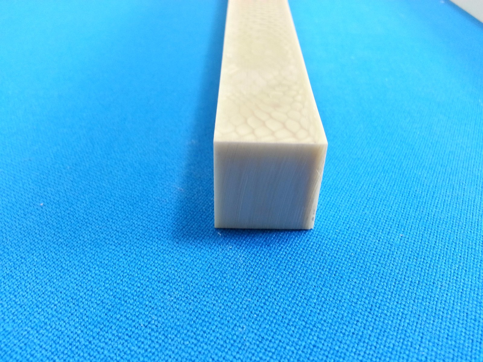 1 JUMA ® IVORY SNAKE PEN BLANK .750" x .750" x 6" STEM TURNING SQUARE