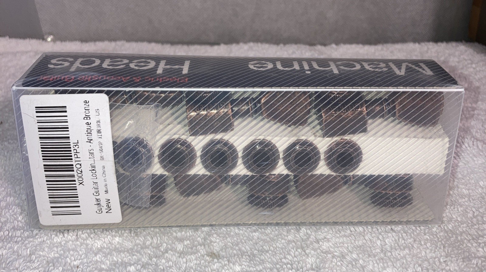 Guyker Guitar Locking Tuners (3L+3R. Handed)-1:21 Models Rear Lock String