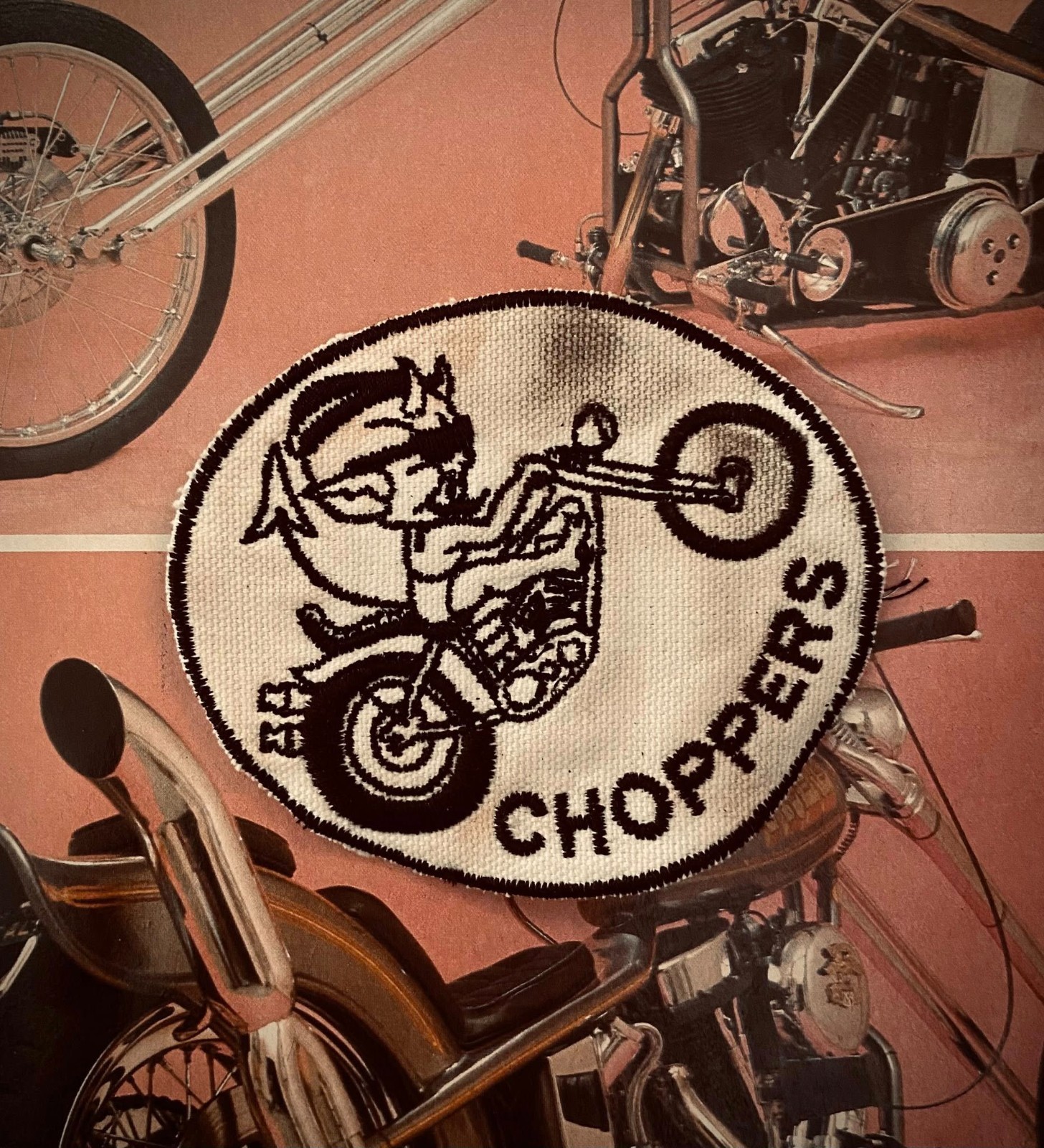 Hot Devil Motorcycle patch vintage old school 70's biker greaser 50's car club