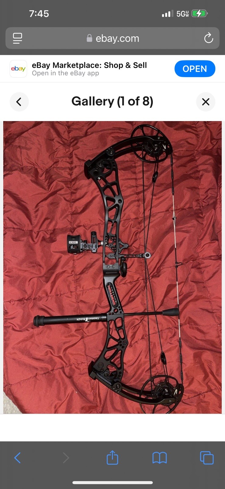 Darton Consequence 2024 Right-Handed Compound Bow Black