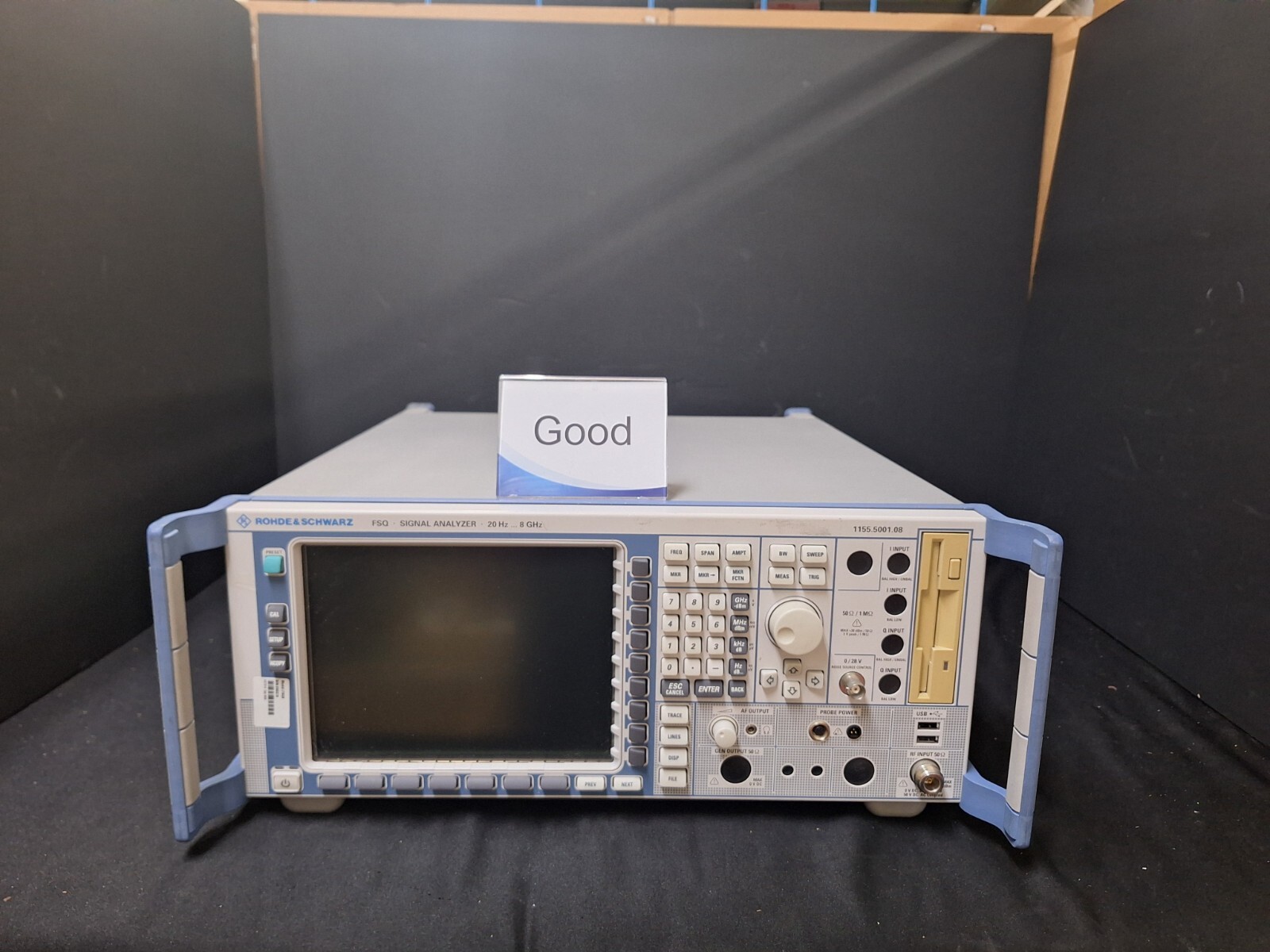 R&S FSQ8 : Signal Analyzer, 20Hz-8.0GHz (200376)