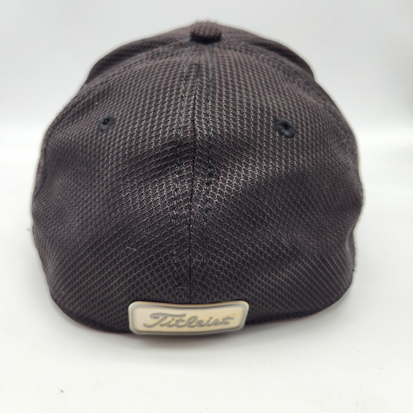 Titleist Golf Hat Cap Aflex Size Large/XL Black Polyester